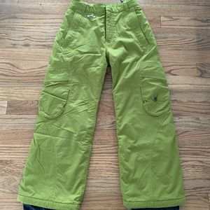 Kid’s Spyder Snow Pants Size YM